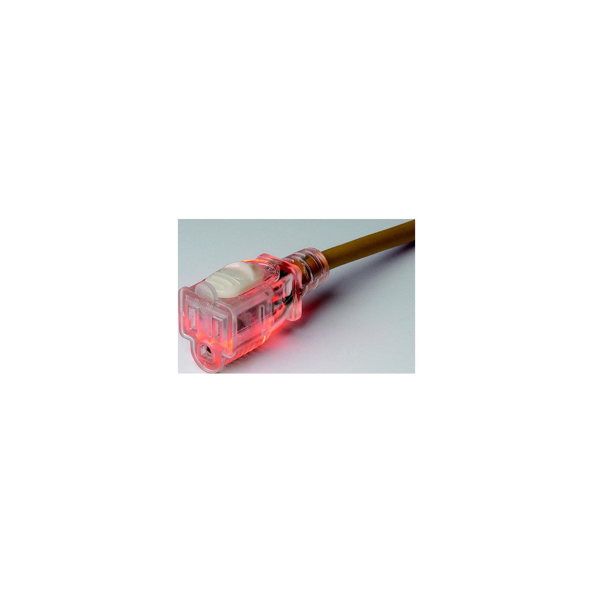 Marinco 150050NL 15A Marine Grade Lighted, Non-Locking Extension Cord, 50'