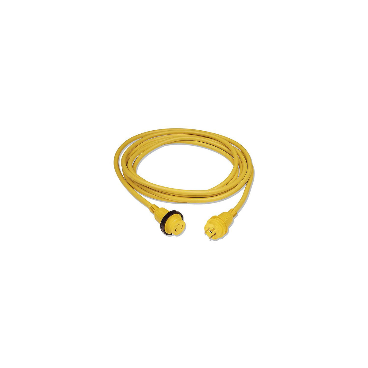 Marinco 199117 30A/125V Powercord Plus ShorePower Cordset w/LED, 25' Yellow