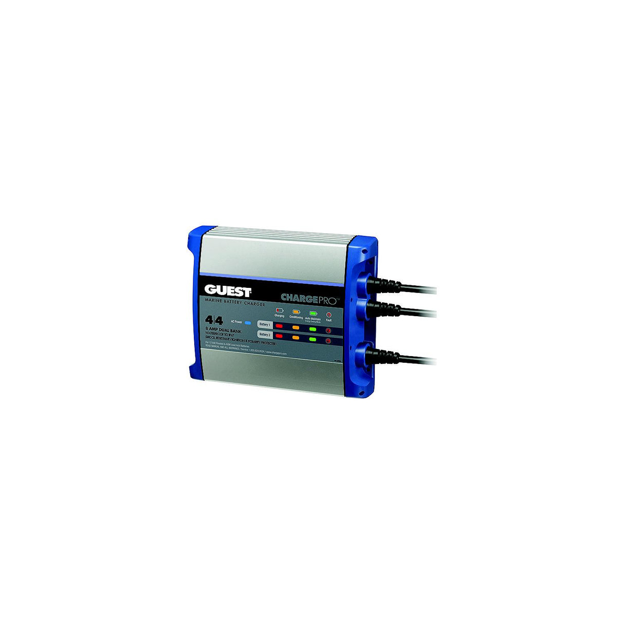 Guest 2707A ChargePro On-Board Battery Charger, 8 Amps, 2 Banks