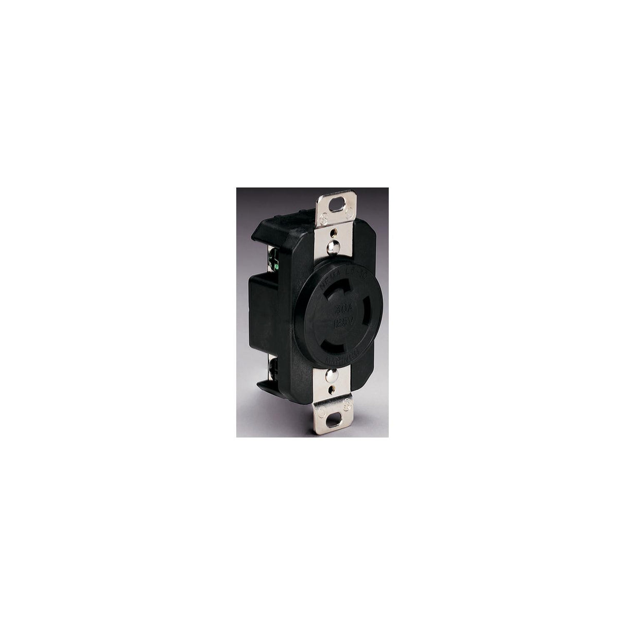 Marinco 3-Wire 30 Amp/125V Locking Charging/Trolling System Receptacle