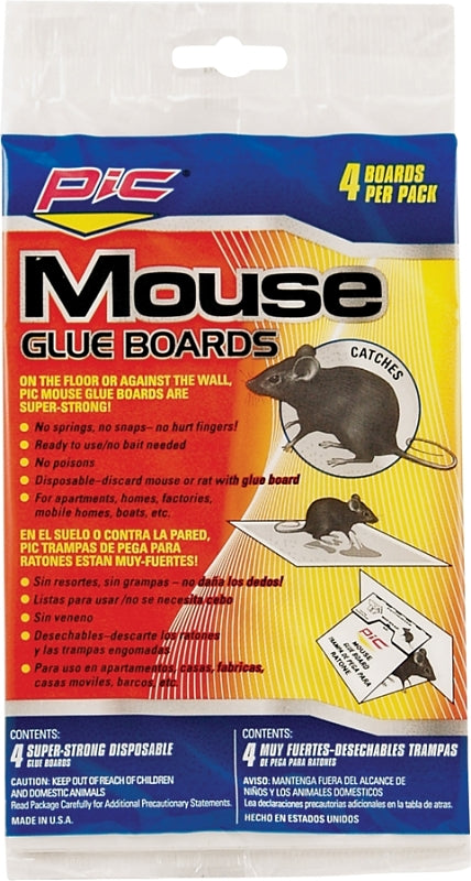 PIC GMT-4F Ready-to-Use Glue Trap, Glue Locking