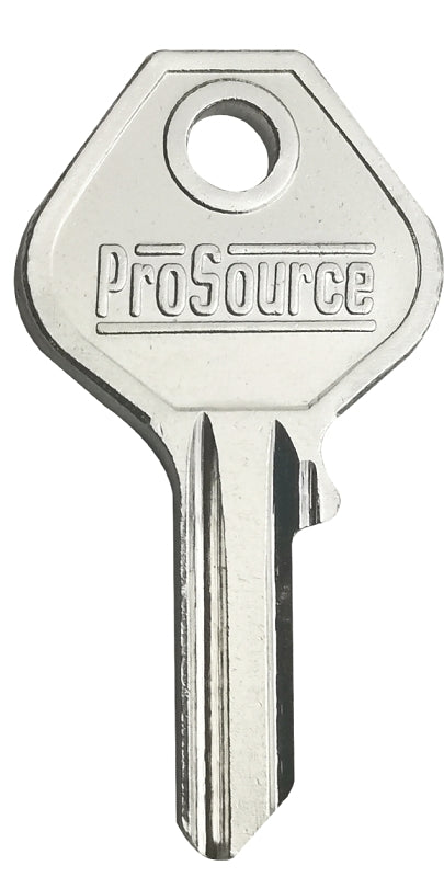 ProSource KB20-B Key Blank, Brass, Nickel, For: 238-6704 20 mm Brass ProSource Padlocks, Pack of 10