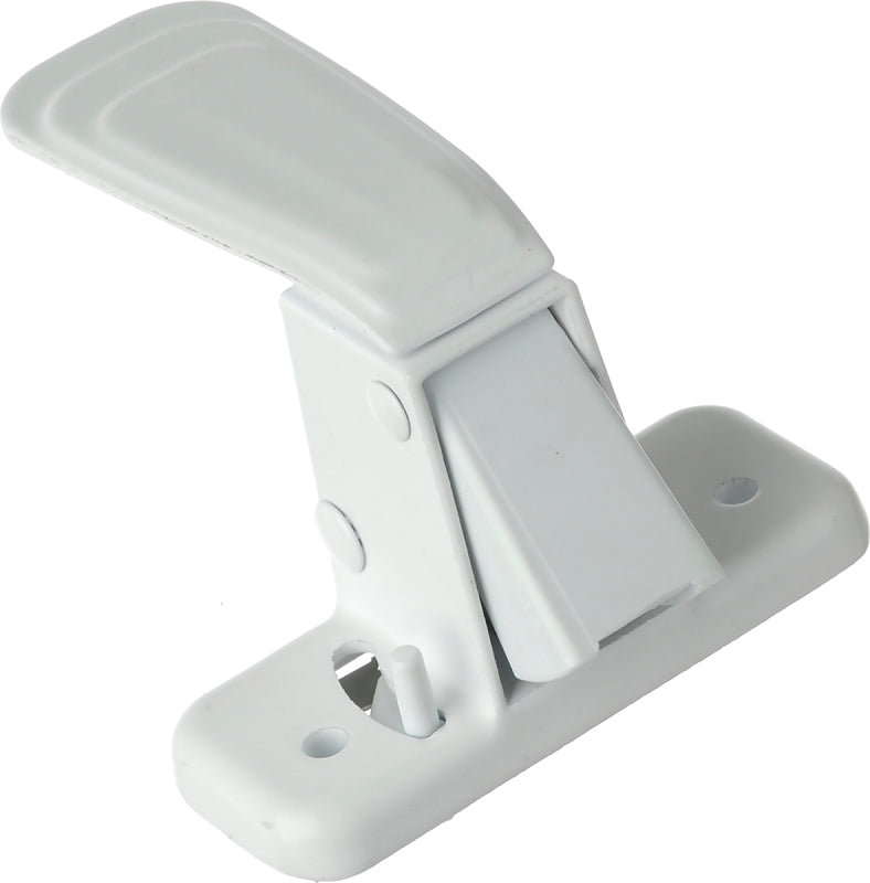 Wright Products V444ISWH Inside Latch, White, 1-3/4 in Hole Spacing