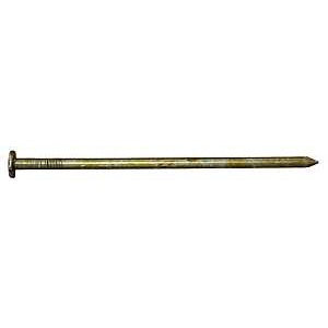 ProFIT 0065195 Sinker Nail, 16D, 3-1/4 in L, Vinyl-Coated, Flat Countersunk Head, Round, Smooth Shank, 5 lb