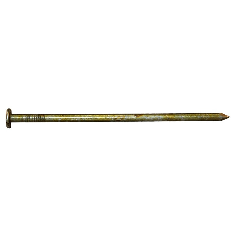 ProFIT 0065205 Sinker Nail, 20D, 3-3/4 in L, Vinyl-Coated, Flat Countersunk Head, Round, Smooth Shank, 5 lb