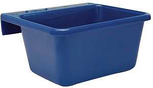 Fortex-Fortiflex 1306600 Pet Feeder, S, 5 qt Volume, Polymer, Blue