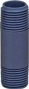Genova 300 Series P-34-6 Pipe Nipple, 3/4 in, MIP, PVC, Gray, SCH 80 Schedule, 6 in L