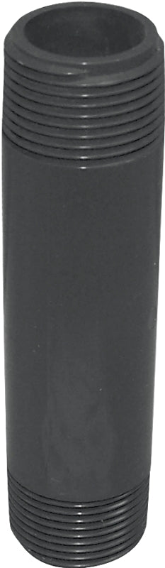 Genova 300 Series P-34-5 Pipe Nipple, 3/4 in, MIP, PVC, Gray, SCH 80 Schedule, 5 in L
