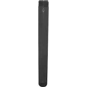 GENOVA P-12-10 Pipe Nipple, 1/2 in, PVC, SCH 80 Schedule, 10 in L