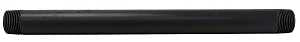 Genova P-34-12 Pipe Nipple, 3/4 in, MIP, PVC, Gray, SCH 80 Schedule, 12 in L