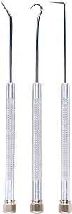 General 862 Probe Set, Aluminum/HCS, Specifications: Knurled 1/4 Dia Handle
