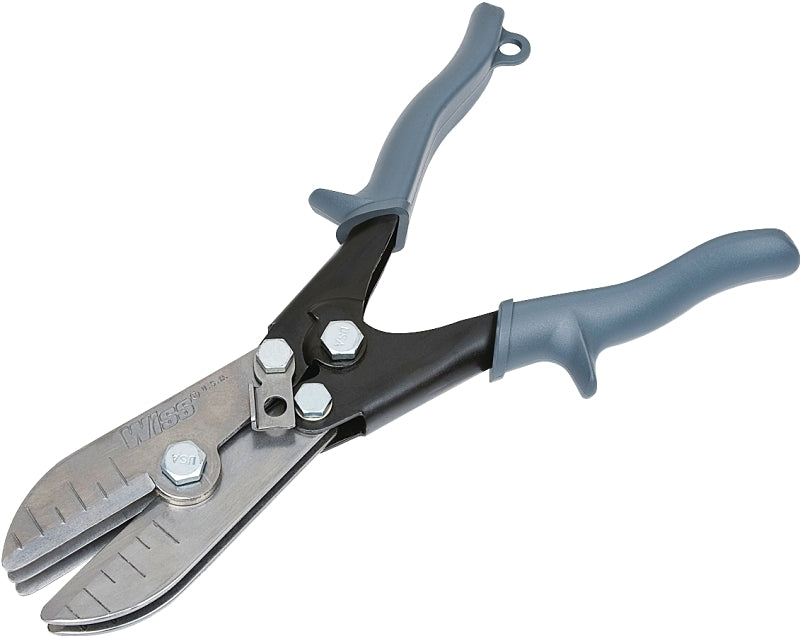 Wiss WC5SN Hand Crimper, 9-3/4 in OAL, 22 ga Crimping, Cushion-Grip Handle