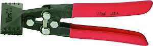 Crescent Wiss WS3N Series Hand Seamer, 3" wide, 1/4 to 1-1/4 in Sheet, 18 ga Max Sheet Thick, Steel