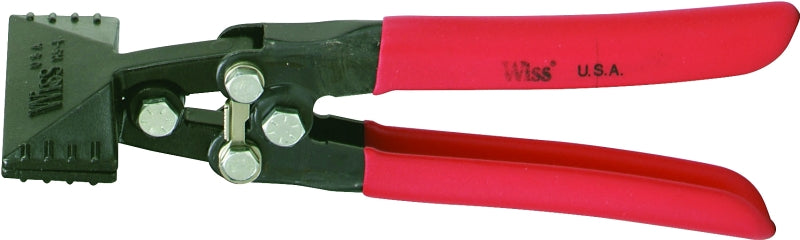 Wiss WS3N Series Hand Seamer, 3" wide, 1/4 to 1-1/4 in Sheet, 18 ga Max Sheet Thick, Steel