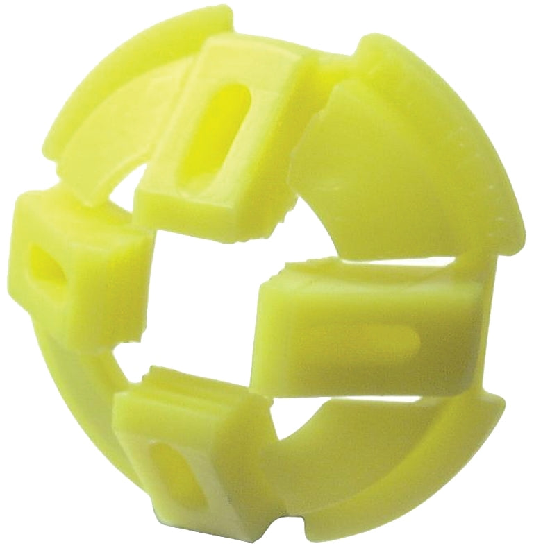 Halex 27519 Cable Connector, 3/8 in, Nylon, Push-In