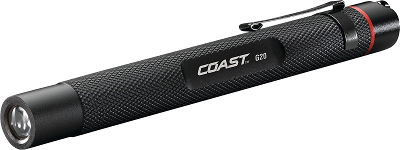 Coast TT7817CP Flashlight, AAA Battery, Alkaline Battery, LED Lamp, 36 Lumens, 22 m Beam Distance, 10 hr Run Time