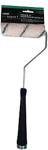Linzer MT701-11 4 Mini Roller, 3/8 in Nap, Microfiber Cloth Cover, Threaded Handle, 4 in L Roller