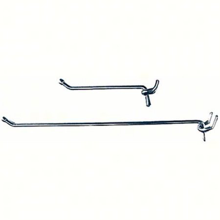 PEG HOOK-6 -HD-FOR 1/4 (BULK, Pack of 25