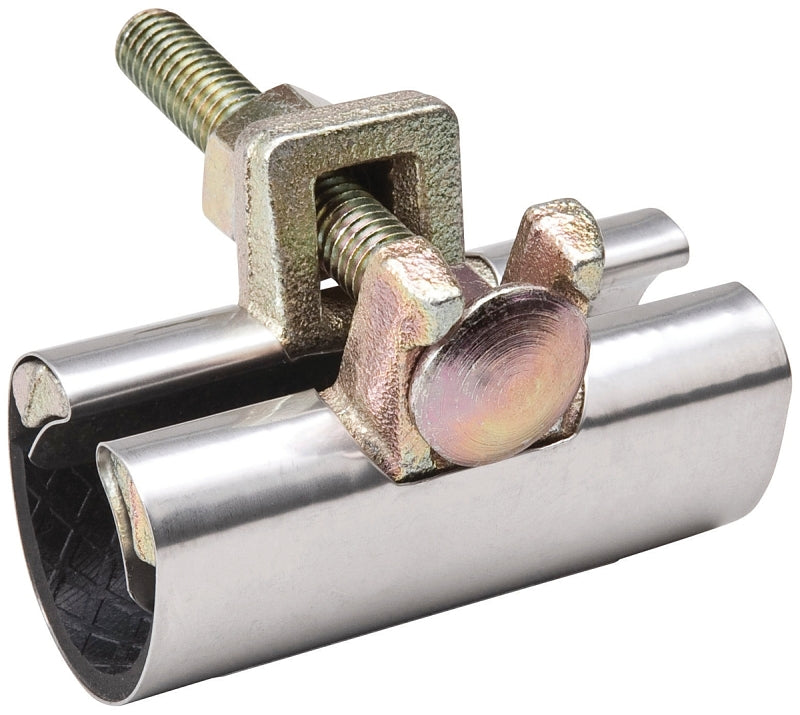 Mueller 160-604HP 1-Bolt Pipe Repair Clamp, 3/4 in, 430 Stainless Steel