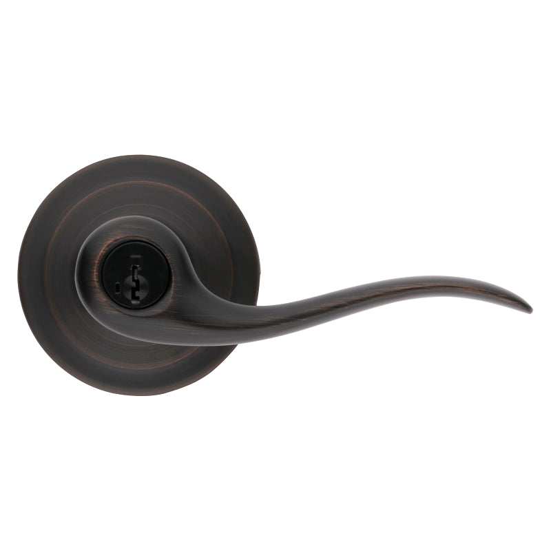 Kwikset Signature Series 740TNL 11PSMTCP Entry Lever, Venetian Bronze, Zinc, Residential, Re-Key Technology: SmartKey