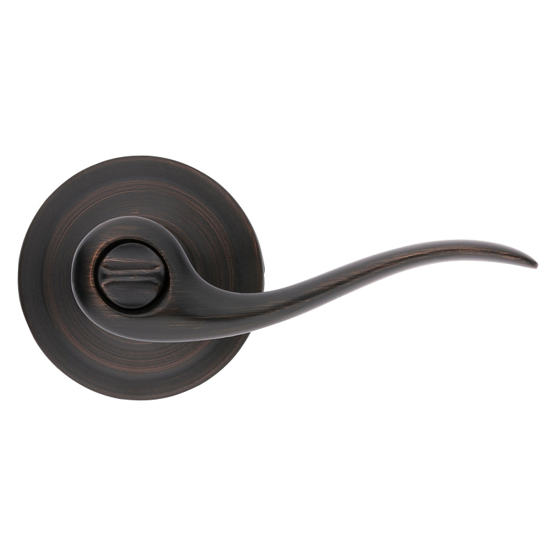 Kwikset Signature Series 740TNL 11PSMTCP Entry Lever, Venetian Bronze, Zinc, Residential, 2-3/32 in Projection