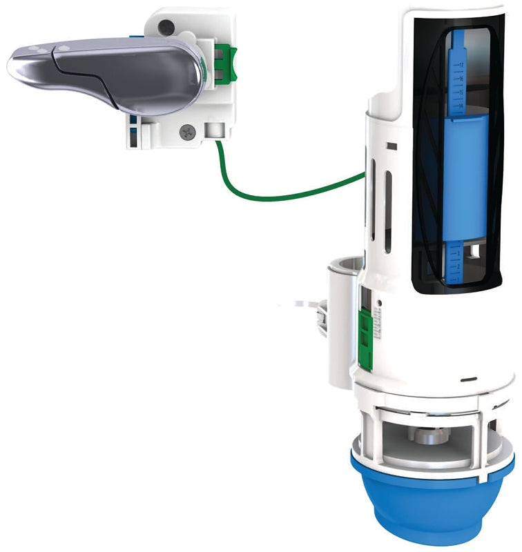 Danco HYR271T Dual-Flush Valve and Lever Handle, Plastic