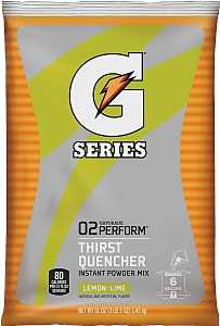 Gatorade 03967 Thirst Quencher Instant Powder Sports Drink Mix, Powder, Lemon-Lime Flavor, 51 oz Pack, Pack of 14