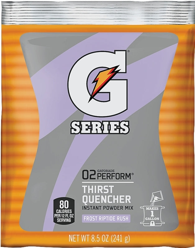 Gatorade 33665 Thirst Quencher Instant Powder Sports Drink Mix, Powder, Riptide Rush, 8.5 oz Pack, Pack of 40