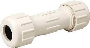 B & K 160-203HC Pipe Coupling, 1/2 in, Compression, CPVC, 100 psi Pressure