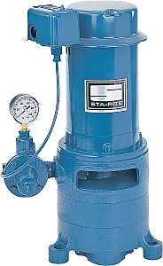 Sta-Rite MSE Jet Pump, 1-Phase, 19.2/9.6 A, 115/230 V, 1 hp, 1-1/4 in Suction, 1 in Discharge Connection, 12.1 gpm