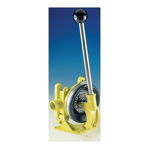 Whale Marine BP3740 Gusher 10 Diecast Alloy 17 GPM Manual Bilge Pump with Underdeck Mount