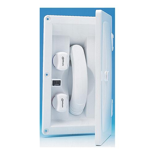 Whale Marine RT2648 White ″Swim 'N' Rinse″ Transom Shower w/ Hot/Cold Mixer
