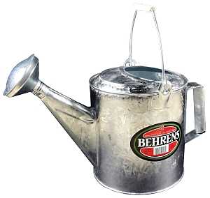 Behrens Metalware Classics 206RH Watering Can, 1.5 gal Can, Steel, Steel Sage, Hot-Dipped Galvanized