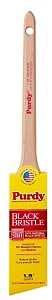 Purdy 024015 Trim Brush, Natural Black, Natural Hardwood Handle, 1-1/2 in W, China Bristle, Rat Tail Handle