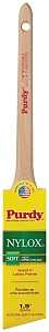 Purdy 080215 Trim Brush, Hardwood Handle, 1-1/2 in W, Nylon Bristle, Rat Tail Handle