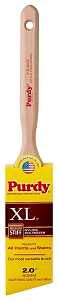 Purdy 152320 Trim Brush, Hardwood Handle, 2 in W, Nylon/Polyester Bristle, Fluted Handle