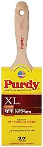 Purdy 144400330 Wall Brush, 3 in W, 3-7/16 in L Bristle, Nylon/Polyester Bristle, Beaver Tail Handle