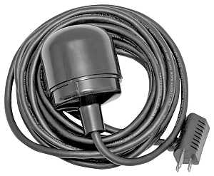 Superior Pump 92000 Float Switch, 10, 90 A, 120 V, 10 ft Cord