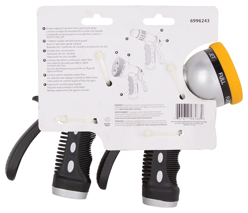 Landscapers Select YM7004-2 Spray Nozzle Set, Female, Metal, Black