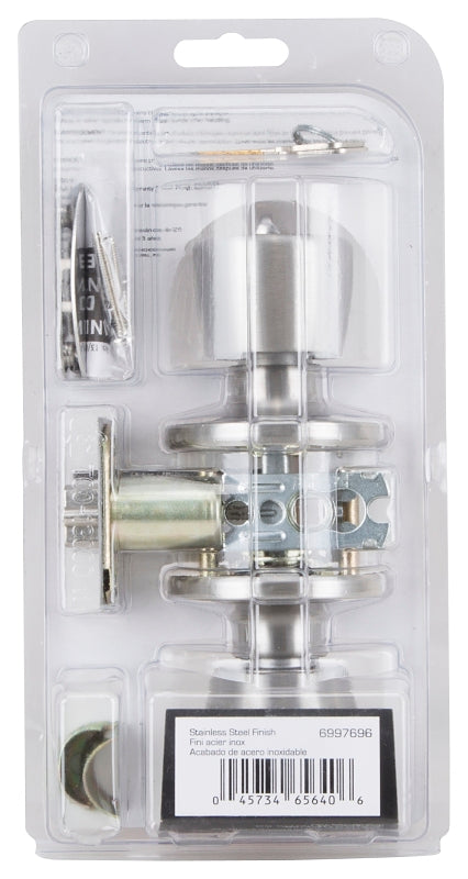 ProSource TS600V-PS Entry Knob, Stainless Steel, Brass, KW1 Keyway, 3 Grade, Pack of 3