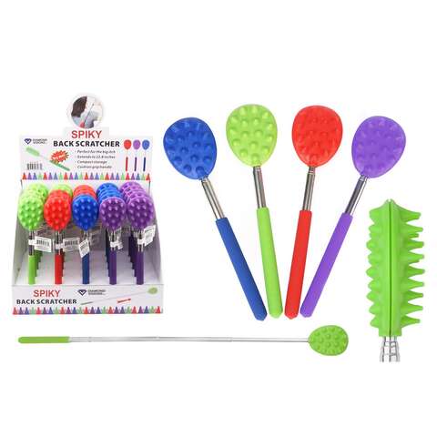 Diamond Visions Spikey Back Scratcher Plastic and Metal 1 pk, Pack of 25