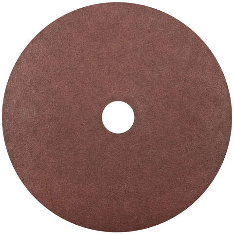 Norton 7 in. Aluminum Oxide Center Mount F226/F240 Fiber Disc 80 Grit Coarse 1 pk
