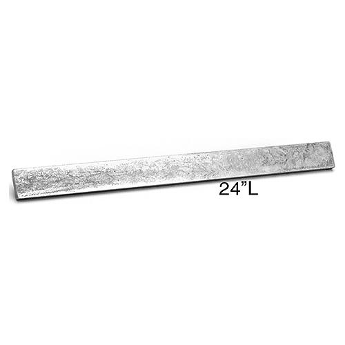 1/2 X 2 X 24 Zinc Plate