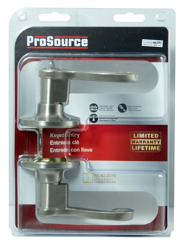 ProSource L6P00V-PS Entry Lever, Zinc, Reversible Hand, 3 Grade, Pack of 3