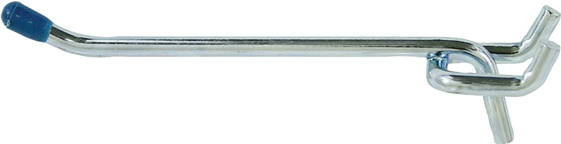 Crawford 14340 Series Peg Hook, 4 in Projection, 5 in L x 1-1/4 in W x 1 in H Dimensions, Silver