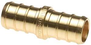 Apollo APXC121210PK Coupling, 1/2 in, 200 psi Pressure, For: PEX Pipes, Crimp Ring and Clamp Connections