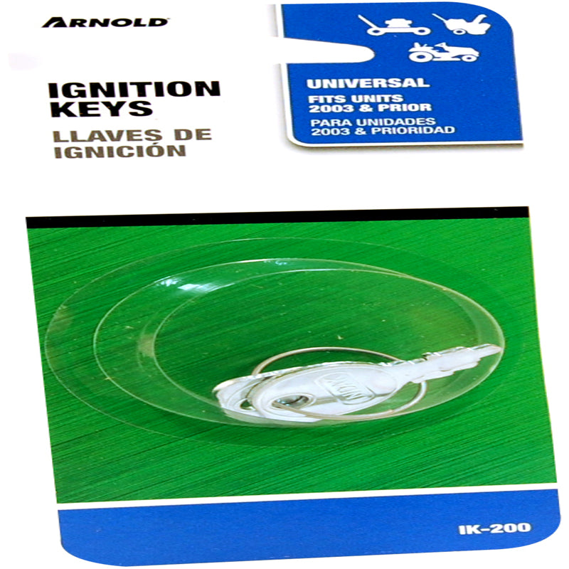 Arnold Lawn Mower/Tractor Ignition Key 2 pk