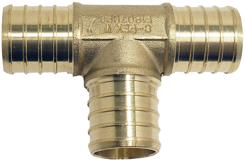 Apollo APXT34 Tube Tee, 3/4 in, For: Apollo PEX Pipe