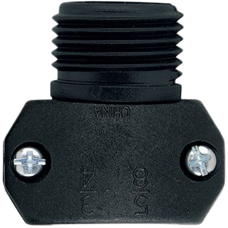 Orbit 5/8 - 3/4 in. Plastic Threaded Female/Male Hose Mender, Pack of 20