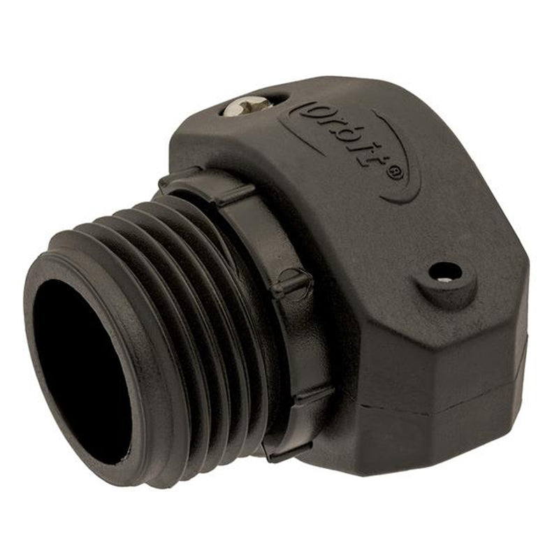 Orbit 5/8 - 3/4 in. Plastic Threaded Female/Male Hose Mender, Pack of 20